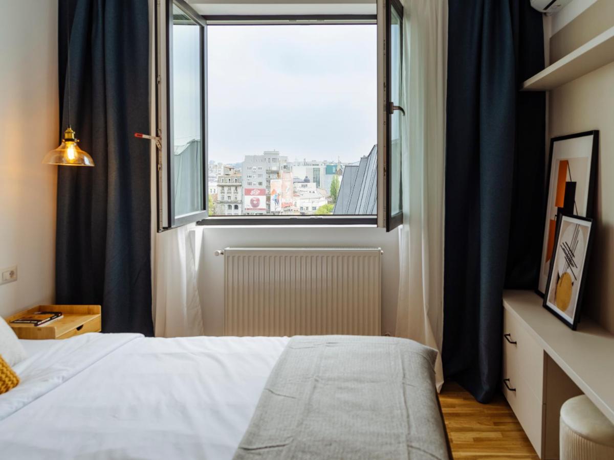 Sunny 2Br Flat - Top Location - Amazing Balcony Bukarest Exterior foto
