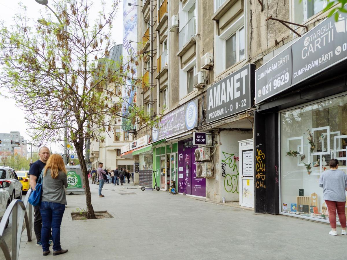 Sunny 2Br Flat - Top Location - Amazing Balcony Bukarest Exterior foto