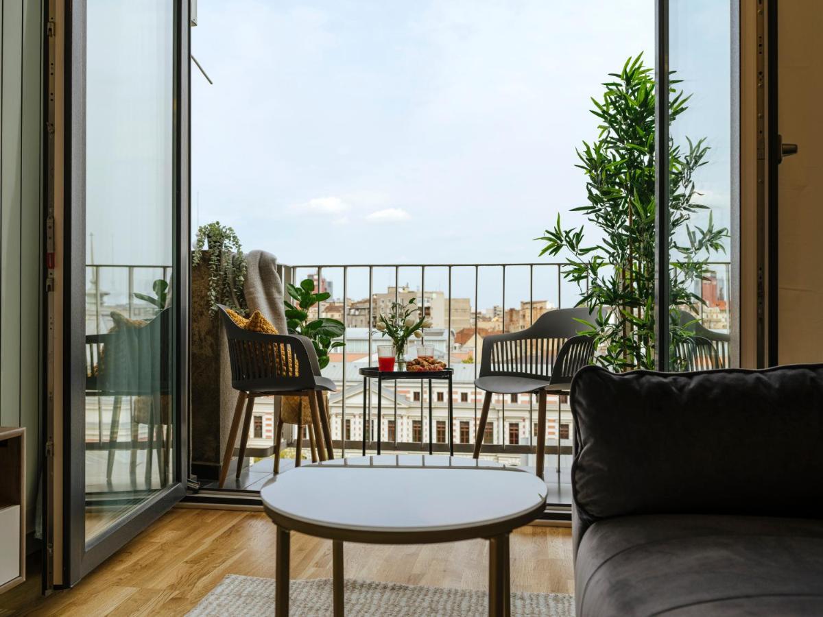Sunny 2Br Flat - Top Location - Amazing Balcony Bukarest Exterior foto