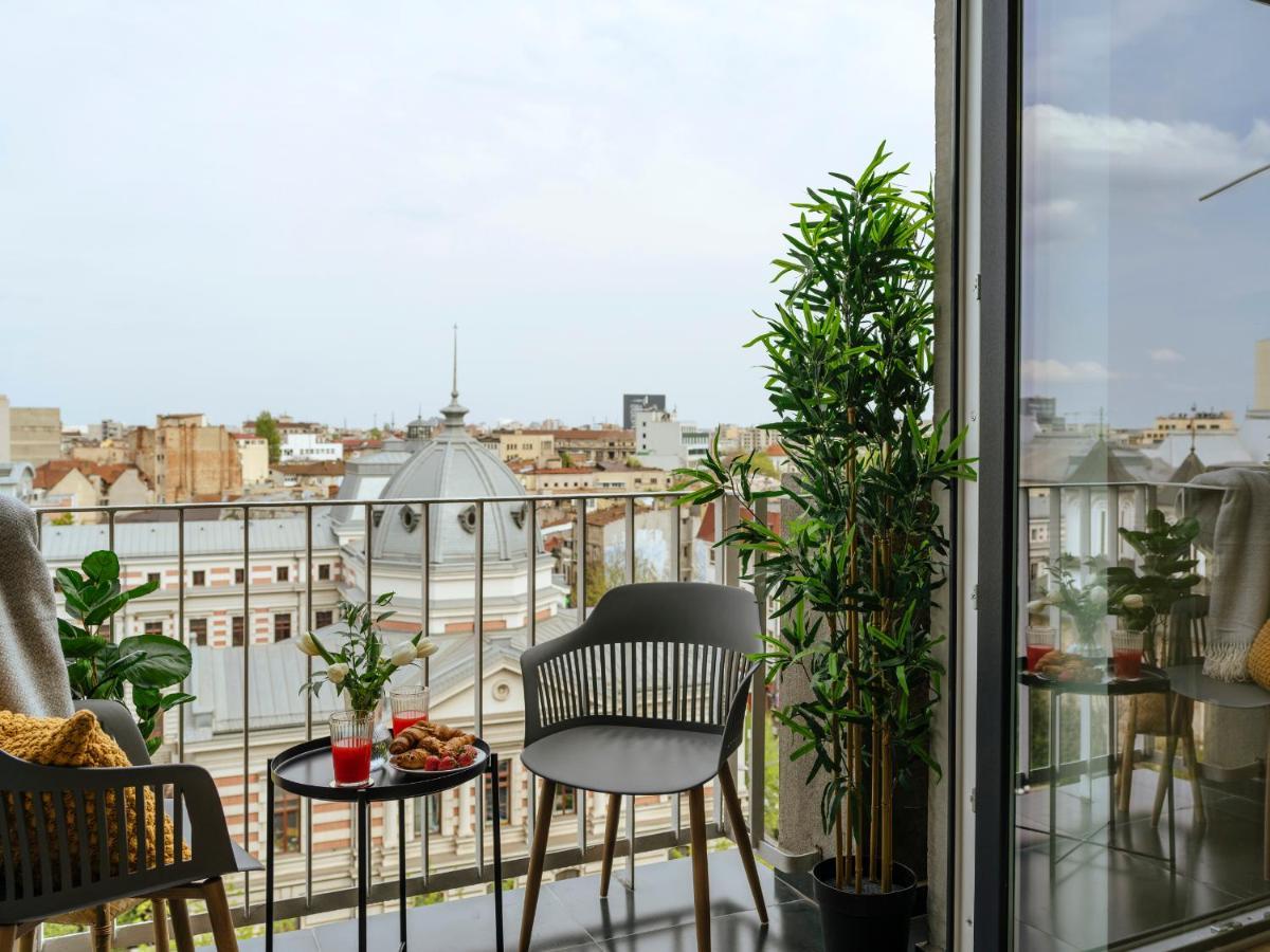 Sunny 2Br Flat - Top Location - Amazing Balcony Bukarest Exterior foto
