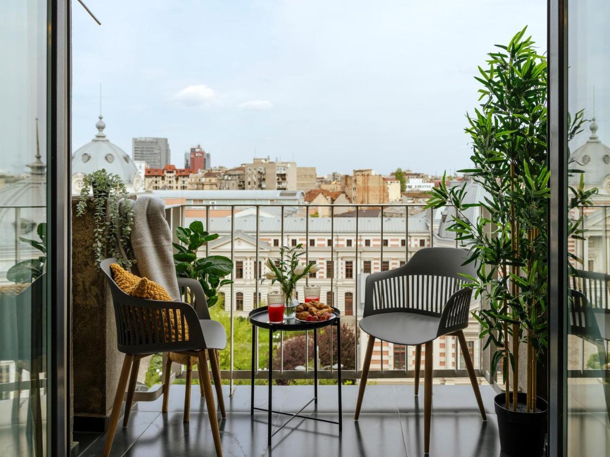 Sunny 2Br Flat - Top Location - Amazing Balcony Bukarest Exterior foto